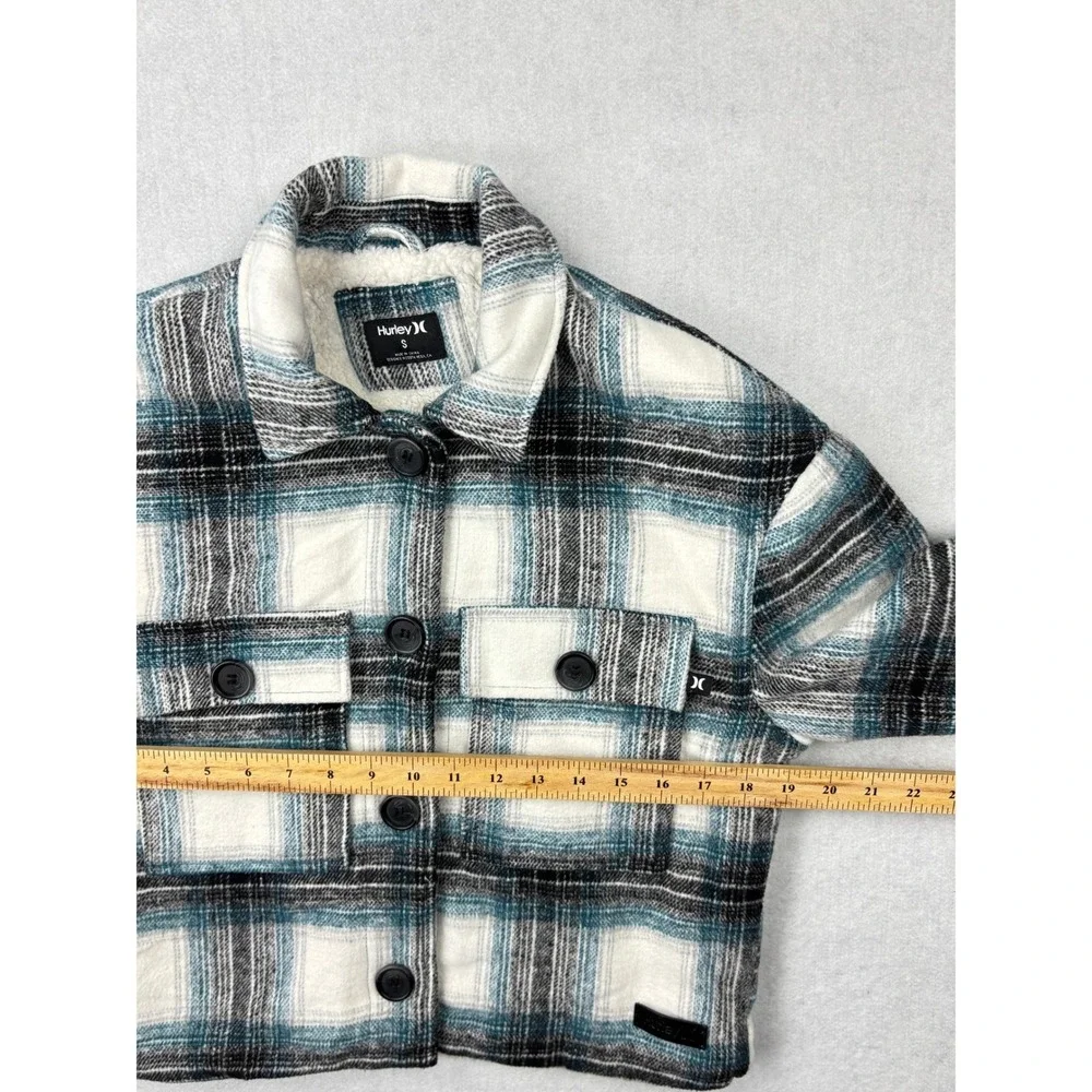 Hurley plaid shacket